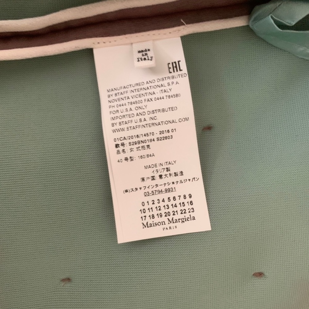 Maison Martin Margiela Runway Jacket Look 27 - Picture 7 of 8